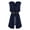 #0160-Blue, variant on Halloween Costume for Men V Neck Sleeveless Pullover Vest Mid Length Corset Style for Party Performance