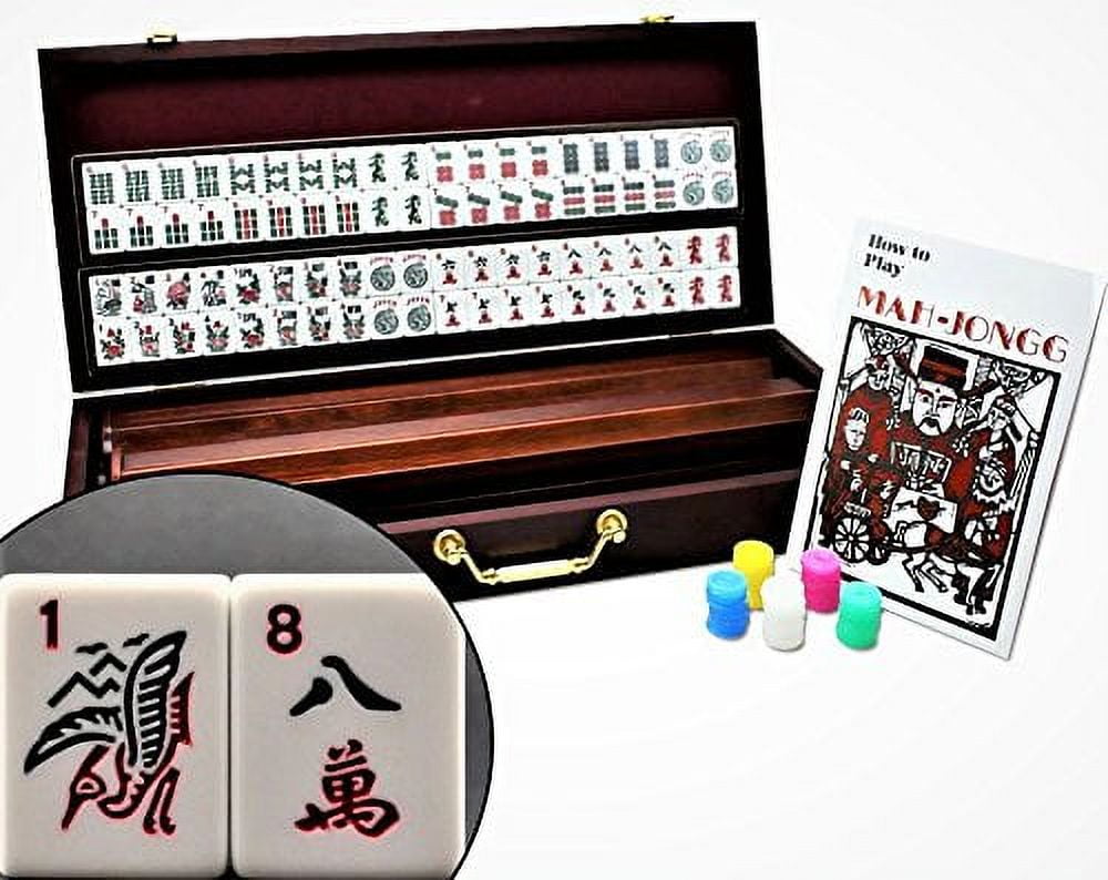 Wooden Mahjong Set - Yahoo Shopping