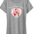 thumbnail image 3 of Strawberry Shortcake - Coquette Heart - Women's Short Sleeve Graphic T-Shirt, 3 of 5