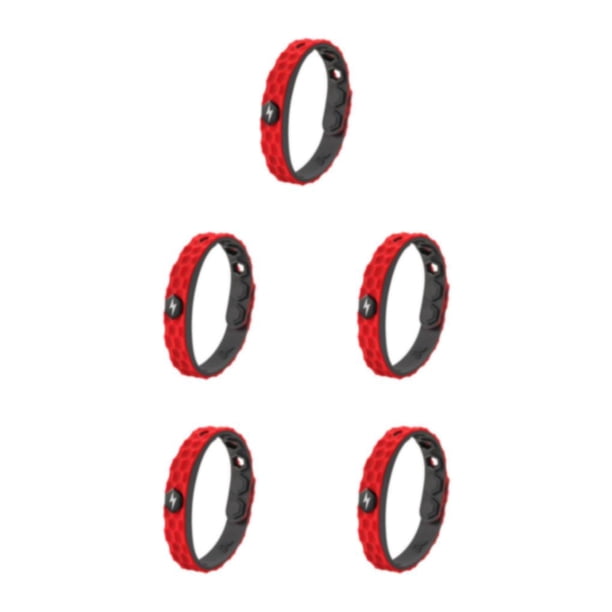 Naiovety Conveniente de silicona para personas activas de aniones de silicona antiestática roja Type2 NO2