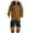 Brown, variant on Lovskoo Kid's Snowsuits Boys Ski Suits Jackets Girls Waterproof Coats Jumpsuits Winter Snowboarding Outdoor 4 Years Beige
