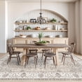 thumbnail image 7 of 10x14 Washable Vintage Area Rug - Large Rugs For Living Room Soft Stain Resistant Carpet With Non-slip Backing Low Pile Water King Size Bed Pet Friendly Home Decor Mat(10x14 Beige), 7 of 7