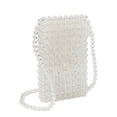 thumbnail image 3 of No Boundaries Women’s Joyful Expression Beaded Pouch Clear, 3 of 4