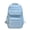 #A01-Sky Blue, variant on Travel Backpack Large Capacity Student Bookbag Casual Daypack with Multiple Compartments Front Pockets Side Pockets