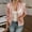 Pink, variant on Glitter Sparkle Casual Jacket for Women Long Sleeve Slim Fit Zip Up Patchwork Lightweight Jackets Clubwear Outerwear