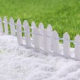 thumbnail image 4 of COMPUKAS Decorative Fence Mini Fence White for Seasonal Displays 1 Piece, 4 of 6