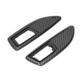 thumbnail image 3 of Side Indicator Repeater Frame Set, Easy Installation 2 Pcs Side Light Surrounds Anti UV Coating Anti Scratch  For Car Adaptations Glossy Black,Carbon Fiber Style, 3 of 8