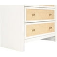 thumbnail image 4 of Meridian Furniture Siena Wood 5 Drawer Dresser, White/Natural, 4 of 9