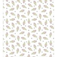 thumbnail image 3 of Ambesonne Ice Cream Duvet Cover Set, Pastel Tones Cones Doodle, Twin, Pale Pink and Cream, 3 of 3