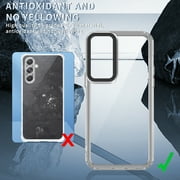 Compatible with Samsung Galaxy A05s Case, Clear Thin Soft TPU Slim Fit Mobile Phone Cover Anti-Slip Grip Scratch Resistant Phone Cases for Samsung Galaxy A05s, Black