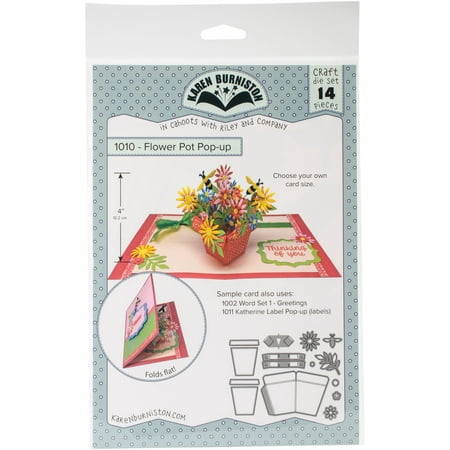 UPC: 0084282632173 | Karen Burniston Dies-Flowerpot Pop-Up