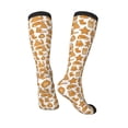 thumbnail image 5 of Lsque Christmas Elements Printed Crew Socks Men's Women's LightWeight Thin Casual Calf Socks ,Knee High Socks,Cotton Socks, 5 of 9