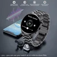 thumbnail image 4 of Reloj FILIEKEU I9 Inteligente Bluetooth D/acero Negro Impermeable Hombre, 4 of 8