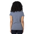 thumbnail image 3 of Threadfast Apparel Ladies' Ultimate V-Neck T-Shirt - 200RV, 3 of 4