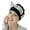 Navy White Lilium, variant on Chemo Organic Headwear - YANNA Headscarf | Cancer Headwear for Women with Hair Loss | Alopecia Hats & Coverings | Turban | 95% Breathable Bamboo (Navy White Lillium)