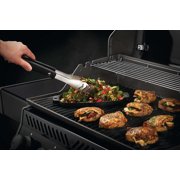 Napoleon Best with Seafood Wood Chips - 70054 - Tongs, Spatula, Silicone Basting Brush, Stainless Steel, Ergonomic, Tool Hooks, Easy Locking Tongs