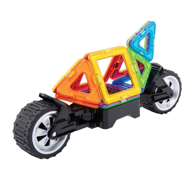 Magformers Amazing Transform 17Pc Wheel Set Magnetic Tiles for