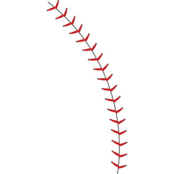 Baseball Stitches Wall Stencil - 3726 by Designer Stencils