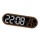 thumbnail image 5 of Reloj despertador digital con pantalla de temperatura, moderno y minimalista, LED, de pared, electrónico, para oficina, escritorio, dormitorio, sala Luz naranja, 5 of 7