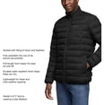 thumbnail image 4 of Eddie Bauer Men's Down Packable Jacket (Small, Black), 4 of 7