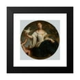 thumbnail image 2 of Anonymous 12x12 Black Modern Framed Museum Art Print Titled - Allegory of Peace - Woman with a Pigeon (18th Century), 2 of 5