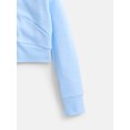 thumbnail image 2 of Athletic Works Girls Active Fleece Hoodie and Cargo Pants Set, 2 Piece, Sizes 4-18 & Plus, 2 of 3