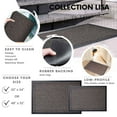 thumbnail image 5 of Evideco Tan Lea PVC Door Mat 32x24 Inches - Non-Slip Backing, Weather Resistant - Indoor Outdoor - Front Door Mat for Entryway, Porch, Patio, 5 of 6