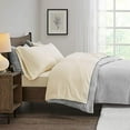 thumbnail image 3 of Comfort Classics Micro Fleece 3-Piece Ivory Sheet Set, Twin XL, 3 of 7