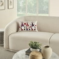 thumbnail image 3 of Mina Victory Holiday Pillows Americana Gnomes Multicolor 12" x 21" Throw Pillow, 3 of 5