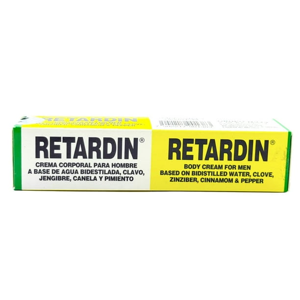 Retardin Crema Corporal para hombre 15 g GN+Vida amarillo