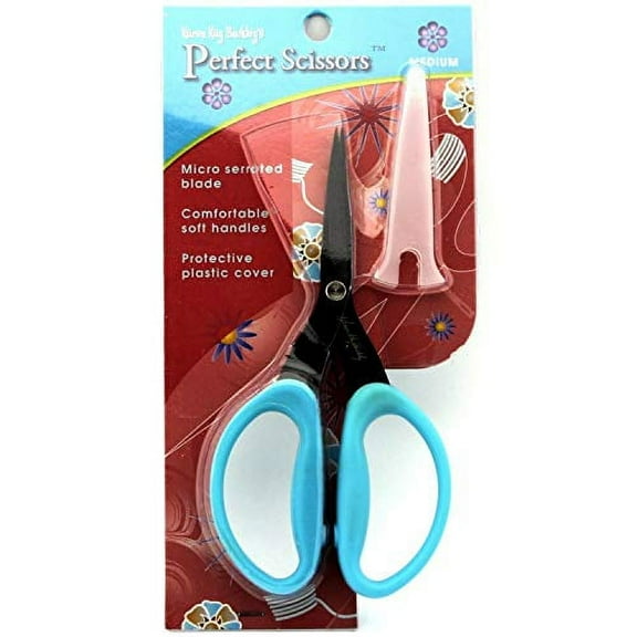 Karen Kay Buckley's Perfect Scissors, Medium with Micro Serrated Blades, 6"