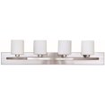 thumbnail image 1 of NS-53304 Vanity Fixture 4 Light, Brushed Nickel, 1 of 1