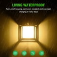 thumbnail image 4 of Exterior Lighting Fixtures, ABS Solar Tungsten Wall Light Easy Installation  For Yards, 4 of 8
