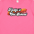 thumbnail image 4 of Inktastic Kickin' It Old School with Weathered Retro Stripe Boys or Girls Baby T-Shirt, 4 of 5