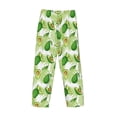 thumbnail image 3 of Haiem Avocado And Tropical Palm Leaves Men's Pajama Pants Ultra Lightweight Pjs Bottoms Sleepwear Bottom Pants With Pocket Drawstring-Small, 3 of 7