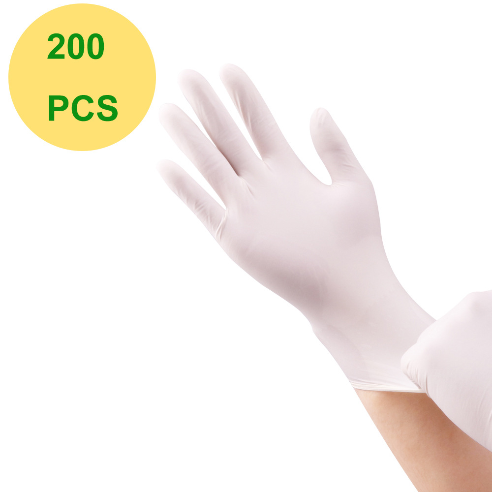 Infimor Disposable Nitrile Gloves,4 Mil,Latex Free Powder Free,Nitrile
