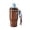 Brown, variant on Sidagar 22oz Tritan Sports Water Bottle with Straw & Strap, Leak-Resistant Travel Cup, Soft Petal Pink
