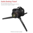 thumbnail image 2 of KINGJOY Portable Mini Tripod Stabilizer Stable Aluminium Alloy Desktop Tabletop Three-leg Stand Holder Support Base with 1/4 Inch Screw for GoPro Cameras DSLR Camcorder for Stabilizers of ZHIYUN FEI, 2 of 7