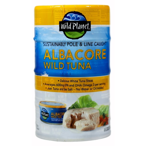 Wild Wild Albacore Tuna, 5 oz (4 Packs)