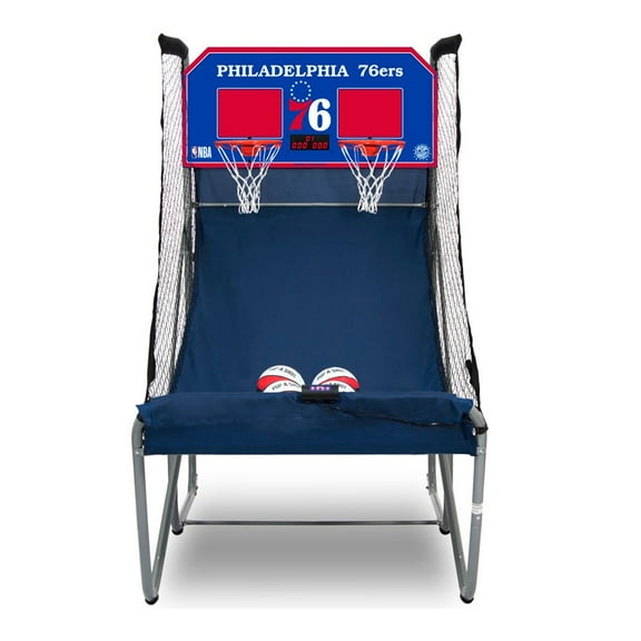 Pop-A-Shot Philadelphia 76ers Home Dual Shot Basketball Game
