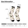 thumbnail image 2 of Cauagu Flying Butterflies-1 Print Crew Socks for Women and Men,Adult Athletic Running Socks 1-Pair Sports Socks Work Gear Socks with Moisture Wicking, 2 of 6