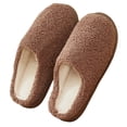 thumbnail image 4 of ichuanyi Slippers for Women Plush Memory Foam House Slippers Closed Toe Shoes with Non-Slip Sole Cozy Warm Fuzzy Home Shoes, 4 of 6