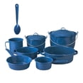 thumbnail image 1 of Bateria de Cocina Superior CINSA 10 Piezas Acero Vitrificado Azul Real, 1 of 4