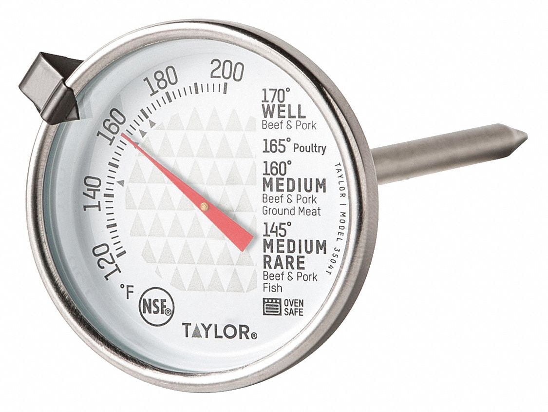 Taylor 6DKD7 Food Service Thermometer, Oven, 100 to 600 F