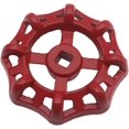 thumbnail image 1 of Qucyy 1PCS Poignée de Roue Ronde 8mm x 8mm en Fonte Rouge pour Robinet Extérieur Remplacement Rouge, 1 of 4