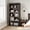 Dark cherry, variant on Kicctian 5-Tier Wooden Bookcase -Tall Bookshelf with Storage, Open Display Shelves for Home Office, Living Room, Bedroom