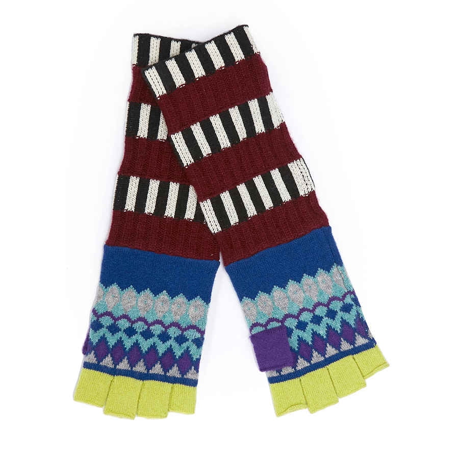 burberry fingerless gloves