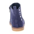 thumbnail image 3 of Wonder Nation Baby and Toddler Girls Chelsea Boots with Floral Embroidery, 3 of 5