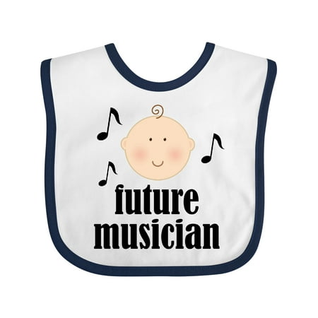 

Inktastic Future Musician Baby Gift Baby Boy or Baby Girl Bib