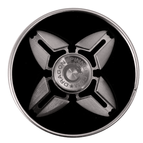 Four-Winged Claws Stainless Steel Metal Fidget Spinner – Maximum Spin Time – Precision Crafted – Smooth & Silent Rotation – Stress Relief & Focus Aid